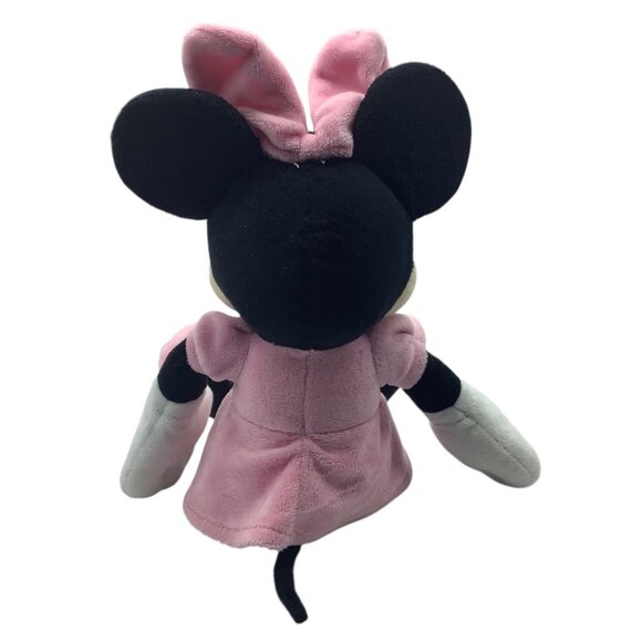 Disney Minnie Mouse Plush Doll Pink Dress & Bow 14" Stuffed Toy Kids Preferred - Picture 6 of 10